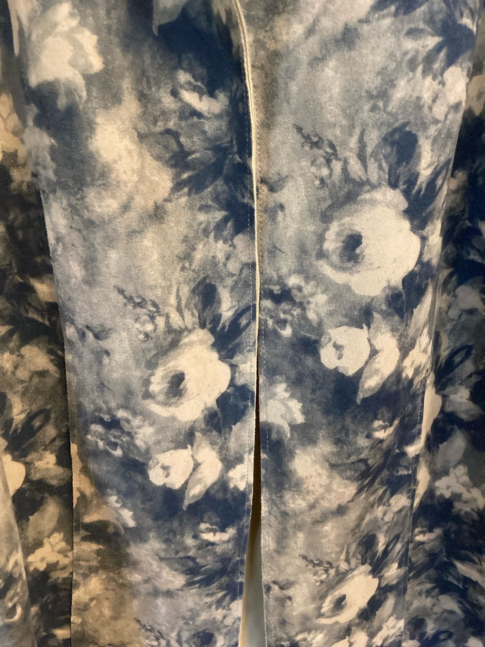 Premise Navy & Cream Floral Open Front Blazer - Picture 4 of 9